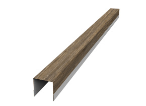 Планка вертикальная обратная для горизонтального монтажа штакетника 0,45 Print Elite Nordic Wood Twi