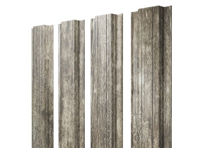Штакетник Прямоугольный 0,45 Print Elite Nordic Wood TwinColor
