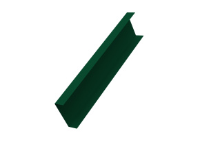 Декоративная накладка на столб универсальная 60х60 для забора жалюзи 0,7 PE с пленкой RAL 6005 зелен