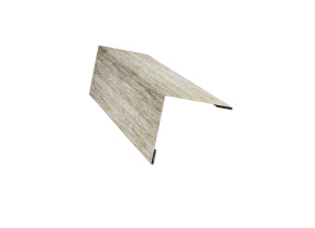 Планка завершающая 50х50 жалюзи Milan 0,45 Print Elite Nordic Wood TwinColor