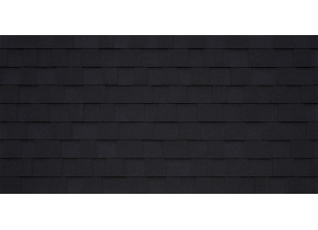 Битумная черепица TEGOLA PIEMONTE nero 362 (черный)
