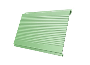Вертикаль 0,2 gofr 0,45 PE с пленкой RAL 6019 бело-зеленый