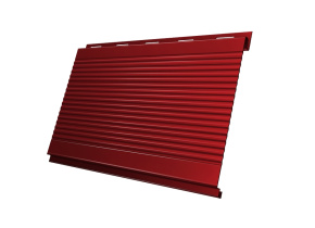 Вертикаль 0,2 gofr 0,45 PE с пленкой RAL 3011 коричнево-красный