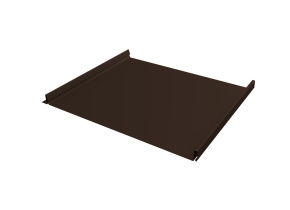 Кликфальц Pro Fin Line 0,5 GreenCoat Pural BT, matt с пленкой на замках RR 887 шоколадно-коричневый 