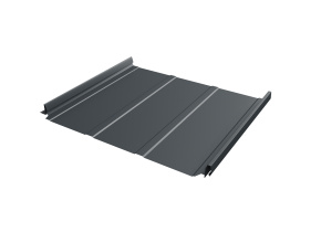 Кликфальц Pro Line 0,5 Rooftop Бархат с пленкой на замках RAL 7016 антрацитово-серый