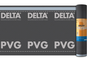 Delta PVG Plus гидро-пароиз. плёнка с двумя зонами проклейки