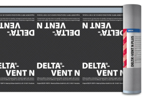 Delta-Vent N Plus диффузионная пленка с двумя зонами проклейки