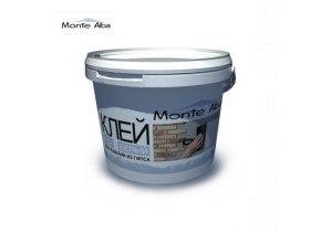 Клей для изделий из гипса, Monte Alba, (ведро, 4,0 кг)