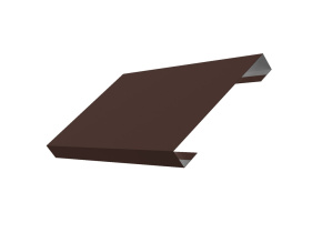 Ламель лицевая 150 жалюзи Texas 0,5 Rooftop Matte RAL 8017 шоколад