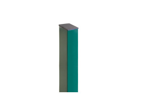 Столб 60х40х1,4х2500 RAL 6005 5 отверстий М6 (1,53/1,73/2,03)
