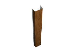 Крепежная планка верхняя Texas 0,45 Print Premium Golden Wood
