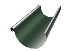 Желоб полукруглый 125 мм 3 м RR 11 темно-зеленый
