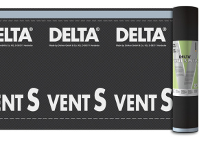 Delta-Vent S Plus диффузионная пленка с двумя зонами проклейки